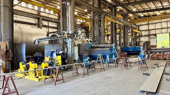 Harris Thermal overhead crane